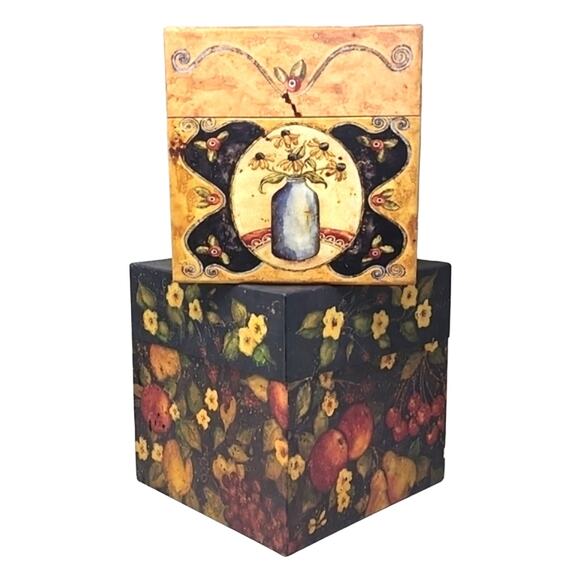 Vintage Farmhouse Decorative Boxes - Picture 1 of 5